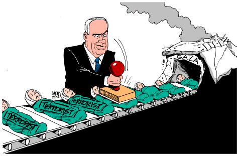 latuff_netanyahu-terrorists-gaza.gif