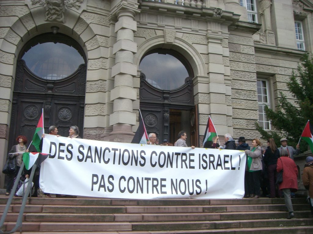 Des sanctions contre Israël !