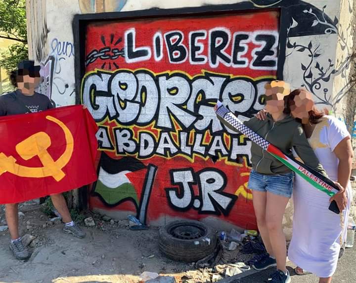 Actions du 15 au 22 juin 2020 dans le cadre de la semaine internationale de lutte pour la libération de Georges Abdallah.