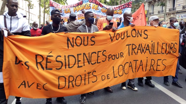Manifs réussies pour les sans papiers le 20 juin 2020 dans toute la France