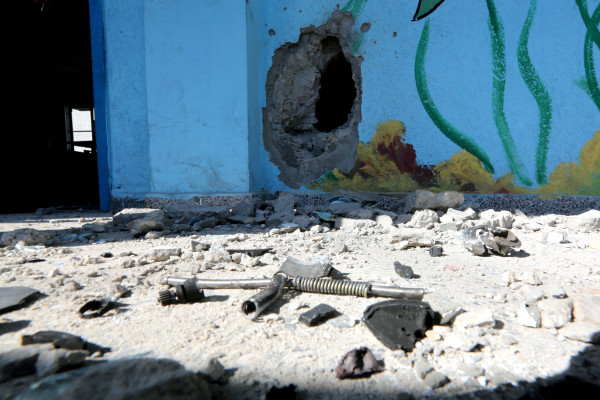 Israel bombarde une école à Gaza
