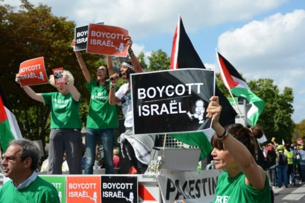 Photo appel au Boycott dIsraël