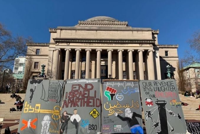 New-York : Les étudiants de l'Université de Columbia adoptent le BDS