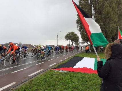 Cyclisme : Action en Belgique contre le blanchiment de l’apartheid israélien