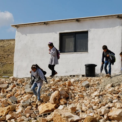 Israel veut détruire une école neuve en Cisjordanie