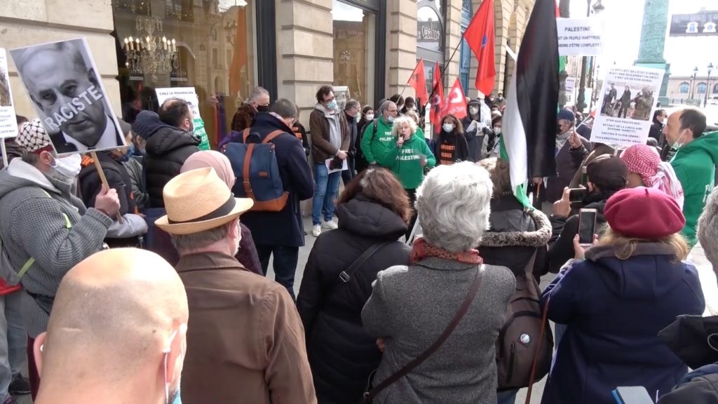Vidéo du rassemblement parisien sous les fenêtres de Dupond-Moretti