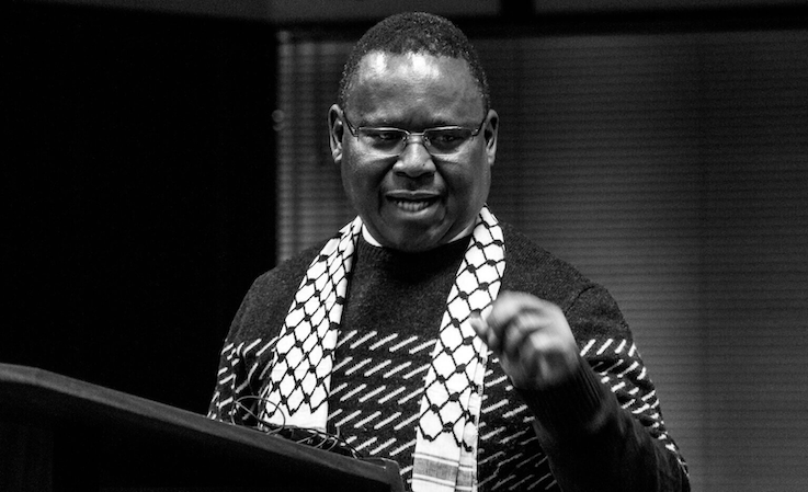 Soutien des chrétiens palestiniens au révérend Frank Chikane du Conseil œcuménique des Églises