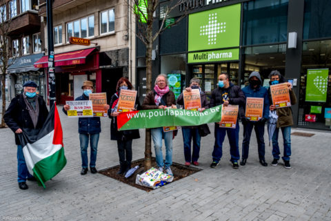 En Belgique, Charleroi affiche sa solidarité avec une action de boycott de TEVA