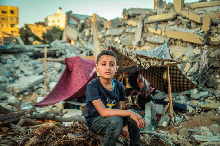 Un enfant de Gaza nous chante sa situation (Vidéo)