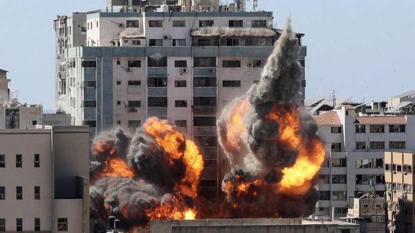 Gaza en flammes !