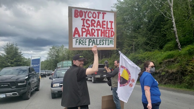 Encore un bateau israélien bloqué au Canada