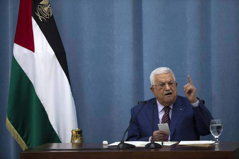 Pétition pour demander la démission de Mahmoud Abbas