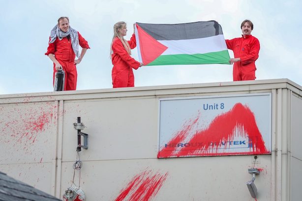 Angleterre : nouvelle action spectaculaire contre les drones israéliens