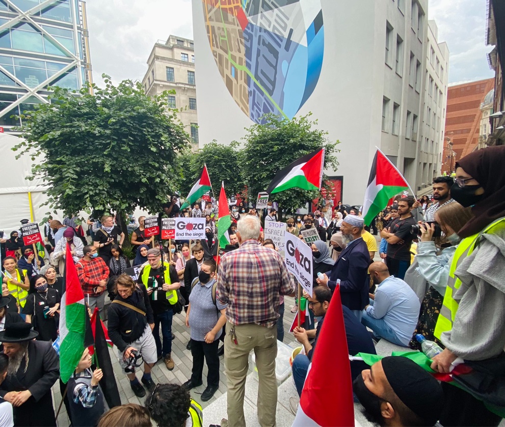 Grand succès de la semaine d’action pour la Palestine en Grande-Bretagne !