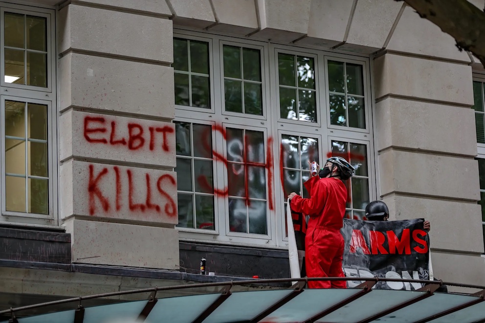 Palestine Action occupe le siège londonien de la plus grande entreprise d'armement d'Israël