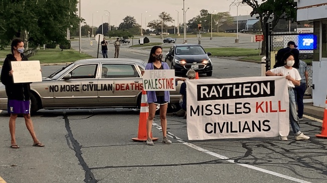 Des militants américains ont bloqué une entreprise d'armement fournissant Israel et l'Arabie Saoudite
