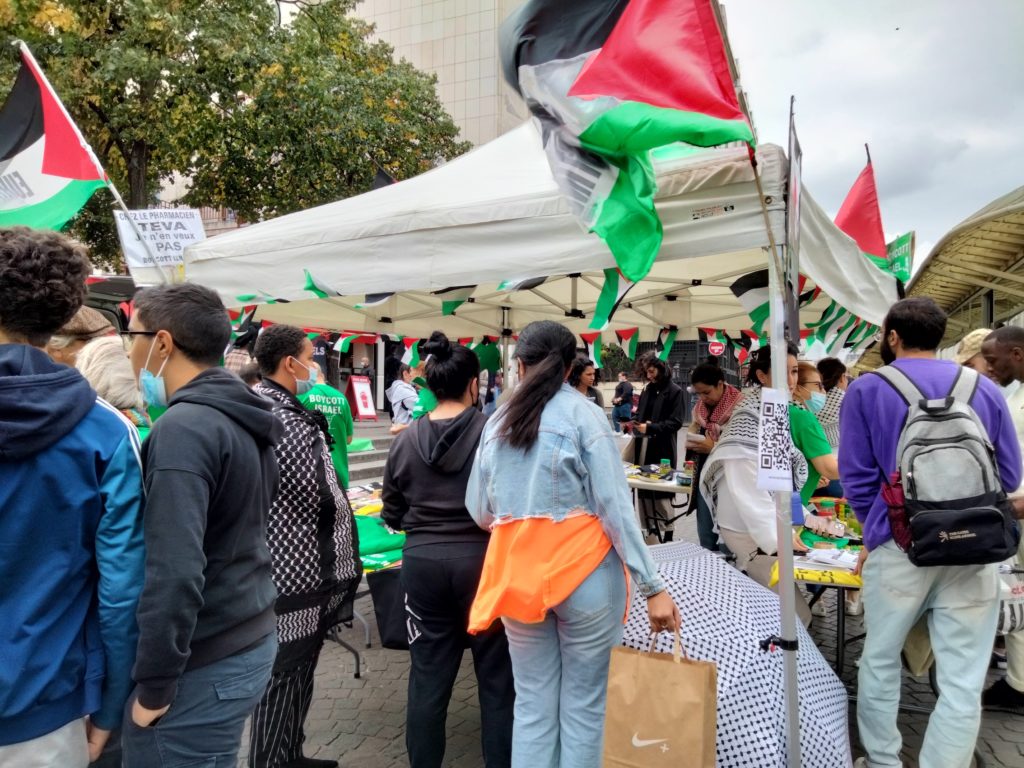 Mobilisation contre le camp de concentration de Gaza à Paris (Album photos)