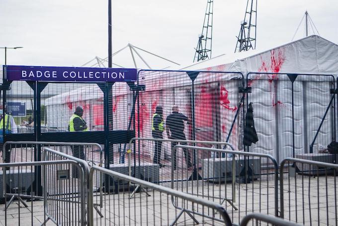 Les salons de l'armement de Liverpool et de Londres ciblés par Palestine Action