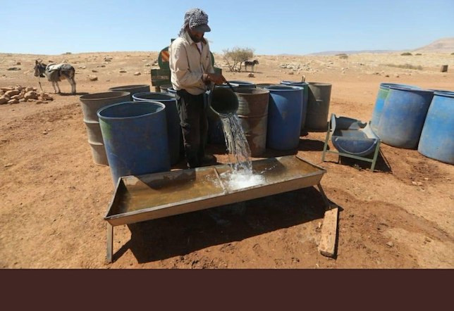 Grave manque d'eau dans la Vallée du Jourdain