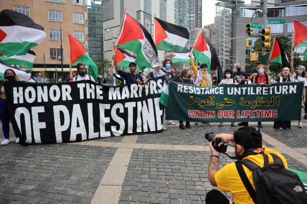 New York : des centaines de manifestants pour la Palestine ce vendredi ! (Photos)