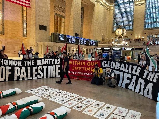 Mobilisation, y compris aux USA pour qu'Israel rende aux familles les corps des martyrs