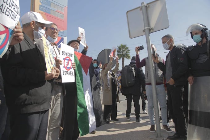 Maroc : Le front anti-normalisation avec Israël toujours présent ! (Photos et vidéo)