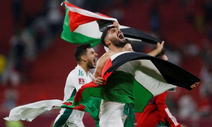 La finale de la coupe arabe de la FIFA : un vrai festival en hommage à la Palestine !