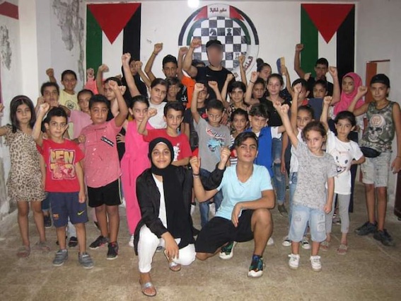 Soutien au club d'échecs pour les jeunes réfugiés du camp de Chatila au Liban !