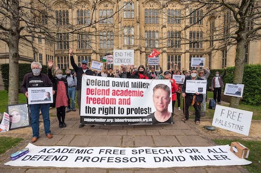 "Le limogeage de David Miller par l'Université de Bristol met en péril la liberté académique", par Jonathan Rosenhead