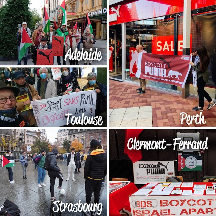 BDS : PUMA doit cesser de sponsoriser l'apartheid israélien !
