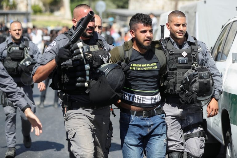 Israel a procédé à l'arrestation et la détention de 8000 Palestinien en 2021