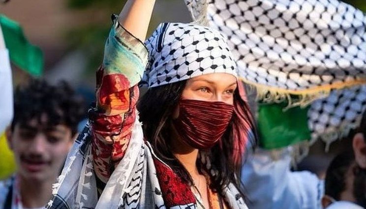 Bella Hadid réaffirme sa solidarité avec les Palestiniens