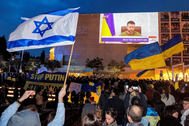 Zelensky : "Le grand Israël est un modèle pour l'Ukraine d'après-guerre"
