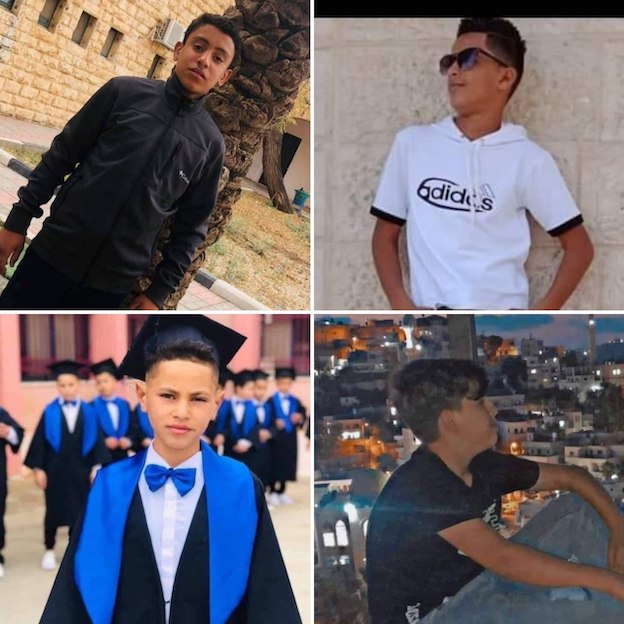 Quatre enfants de 13 ans arrêtés par l'armée israélienne mercredi