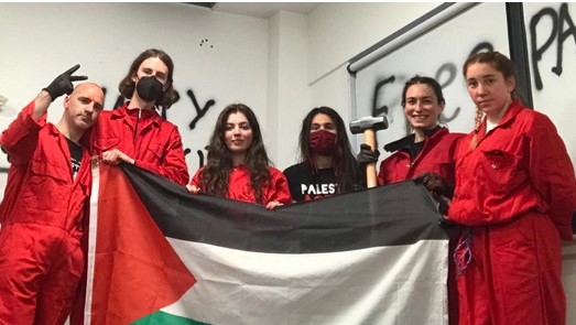 Soutien à Palestine Action et aux deux militants israéliens emprisonnés en Angleterre !