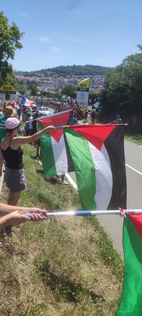 La Palestine dans le Tour de France (Vidéos)