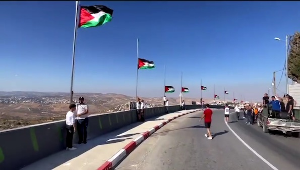 Les Israéliens n'aiment pas les drapeaux palestiniens ? (Vidéo)