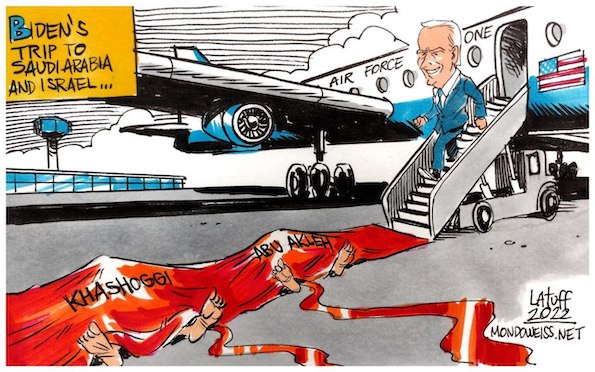 Palestine : Biden décidément pas populaire !