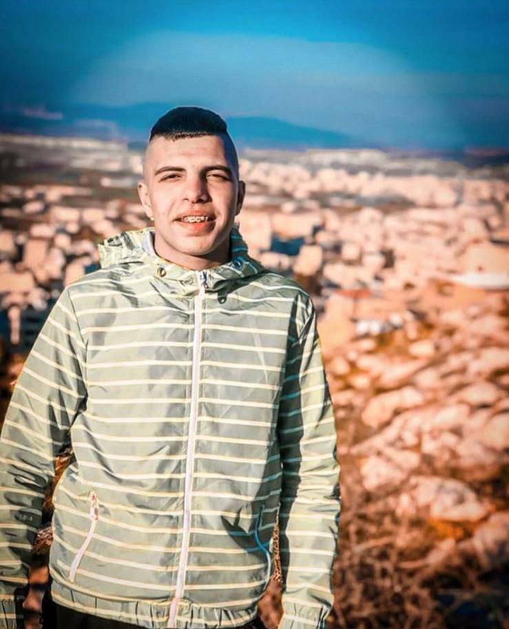 Derar, 17 ans, assassiné cette nuit dans le camp de réfugiés de Jénine