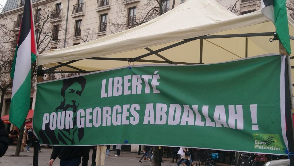 Libération de Georges Abdallah : Compte rendu d'une audience avec des conseillers de l'Elysée