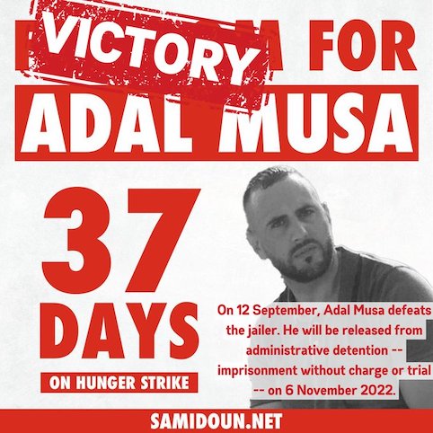 Après 37 jours de grève de la faim, Adal Musa arrache sa libération