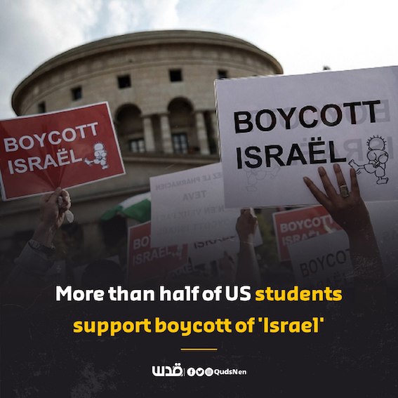 USA : une majorité d'étudiants en faveur du boycott d'Israël !