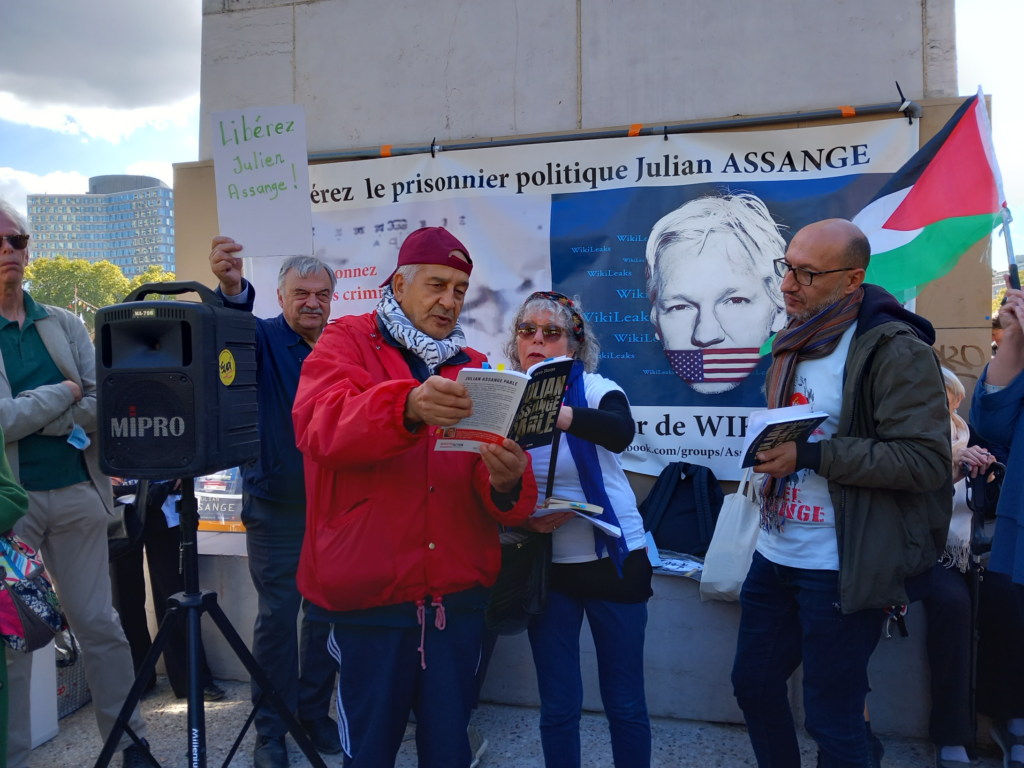 Libérez Julian Assange : Belle manifestation à Paris ! (photos)