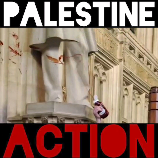 Palestine Action défigure la statue de Balfour à Londres