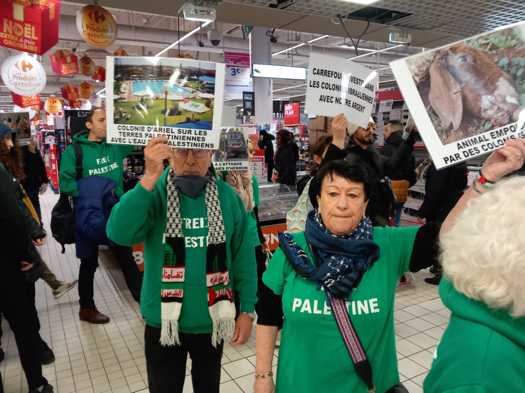 Carrefour hors des colonies ! (Vidéo de l'action de samedi)