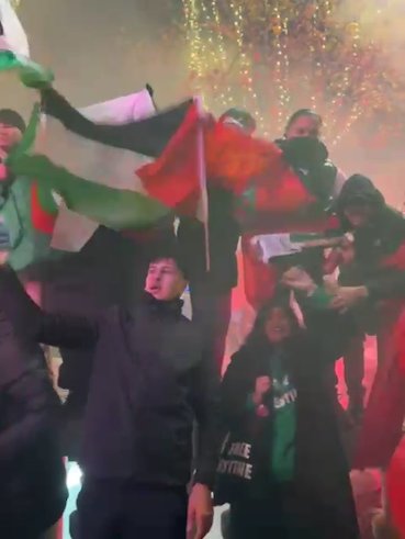 Et la Palestine sur les Champs Elysées samedi soir ! (Vidéo)