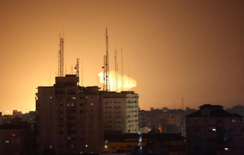 Gaza bombardée cette nuit (Vidéo)