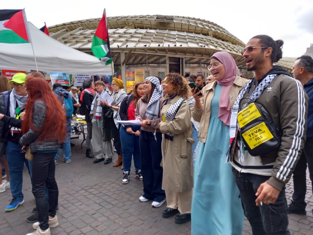 Rassemblement pour la Palestine samedi à Paris !