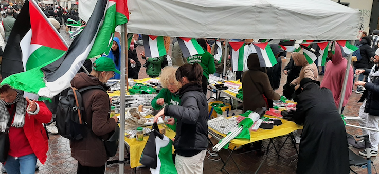 Contre vents et marées, la Palestine bien présente au rassemblement  ce samedi à Paris (Album Photos)