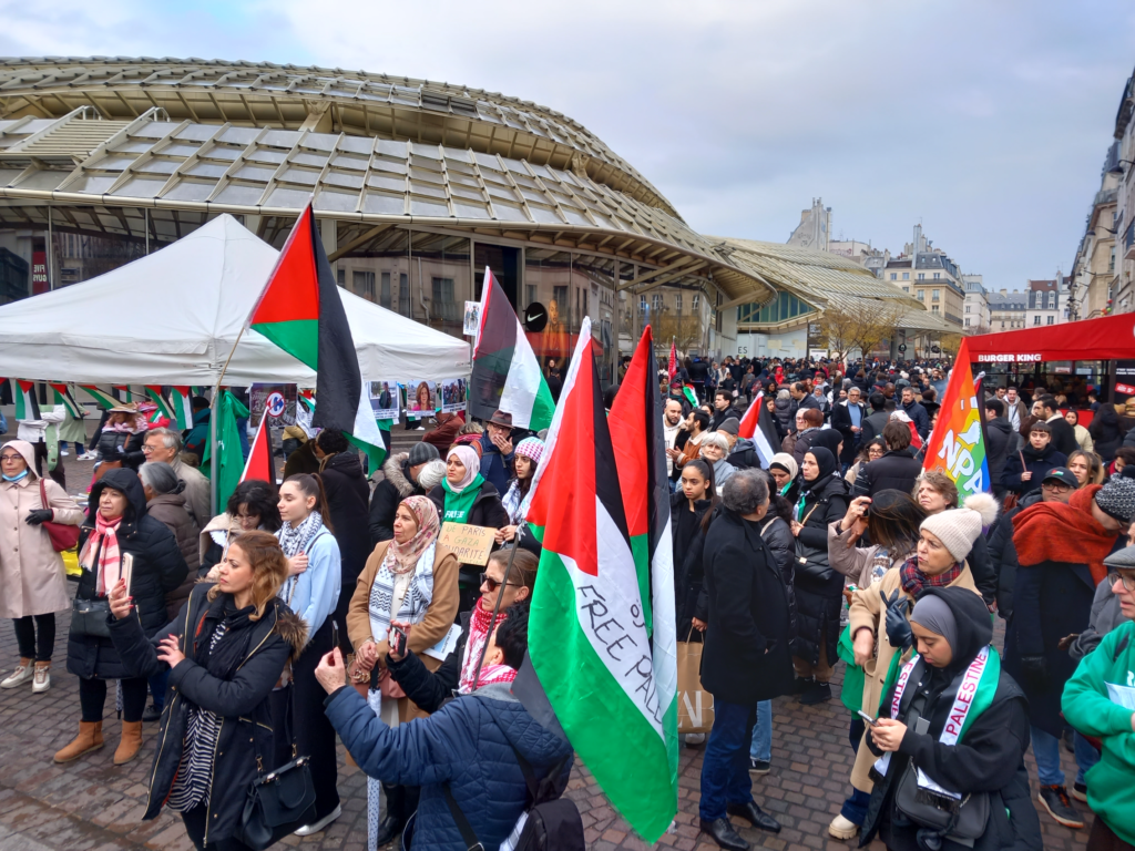 La résistance palestinienne acclamée samedi à Paris (Album photos)